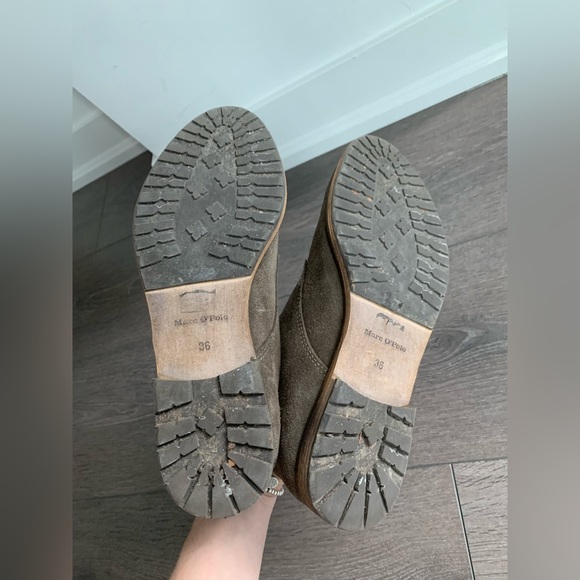 Marc O’Polo genuine leather boots ankle shoes EU 36 US 5.5 - Picture 5 of 6